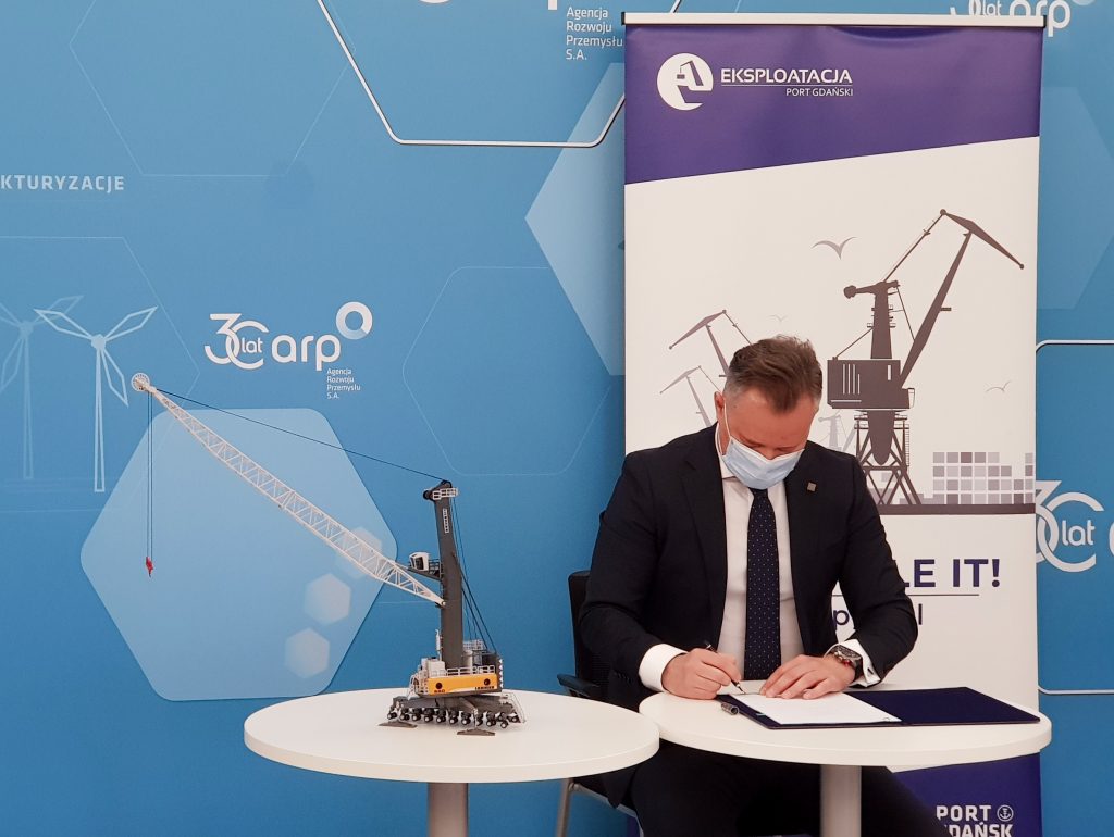 PGE S.A. invests to increase the material handling capacity at the Port of Gdańsk